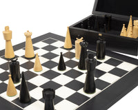 The Art Deco Black Chess Set