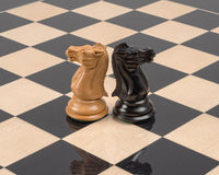The 1849 Reproduction Staunton Ebony & Black Anegre Luxury Chess Set