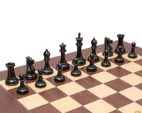 The 1853 Paulsen Reproduction Ebony and Mongoy Palisander Luxury Chess Set