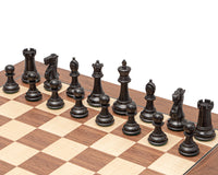 Set di scacchi Warwick Grand nero e noce