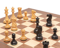 Set di scacchi Warwick Grand nero e noce
