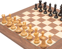 Set di scacchi Warwick Grand nero e noce