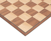 The Conquest Walnut and Black Folding Chess Set