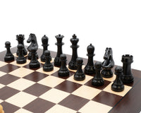 Set di scacchi Campionato del Mondo - Edizione Wenge con Sacchetto per pezzi degli scacchi