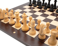 Set di scacchi Campionato del Mondo - Edizione Wenge con Sacchetto per pezzi degli scacchi