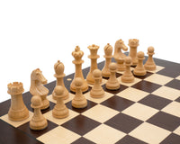 Set di scacchi Campionato del Mondo - Edizione Wenge con Sacchetto per pezzi degli scacchi