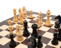Set di scacchi Campionato del Mondo - Edizione Wenge con Sacchetto per pezzi degli scacchi