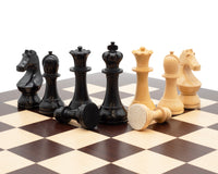 Set di scacchi Campionato del Mondo - Edizione Wenge con Sacchetto per pezzi degli scacchi