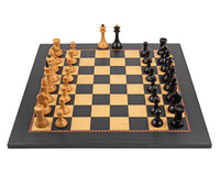 Rechapados Ferrer The Queen's Gambit - Set di scacchi ufficiale da 50 cm con custodia per pezzi degli scacchi