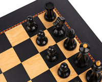 Rechapados Ferrer The Queen's Gambit - Set di scacchi ufficiale da 50 cm con custodia per pezzi degli scacchi