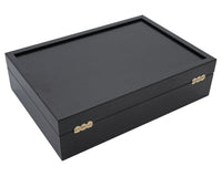 Custodia per pezzi degli scacchi in legno scuro - Grande